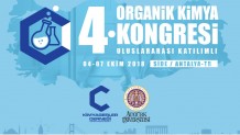 Organik Kimya Kongresinin 4.’sünü Atatürk Üniversitesi Düzenledi